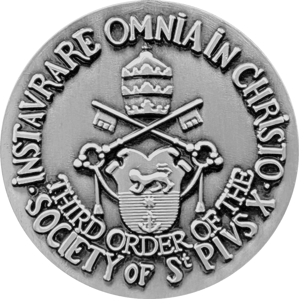 SSPX Third Order Medal